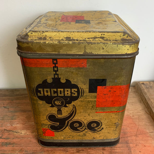 Vintage Blechdose Jacobs Tee