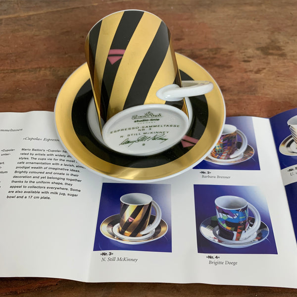 Espresso Sammeltasse von N. Still McKinney für Rosenthal Studio Linie