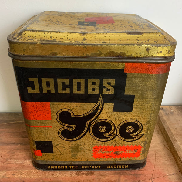 Vintage Blechdose Jacobs Tee