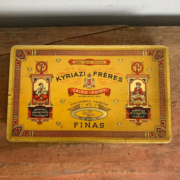 Vintage Blechdose Finas Zigaretten
