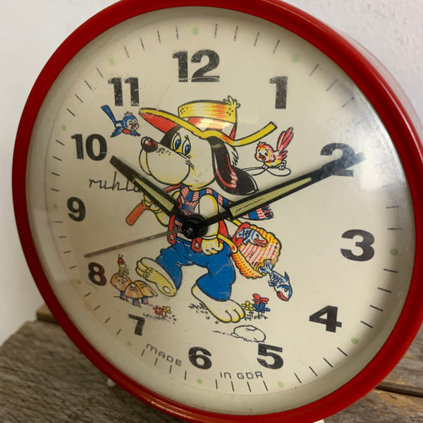 Vintage Kinder Wecker Ruhla DDR