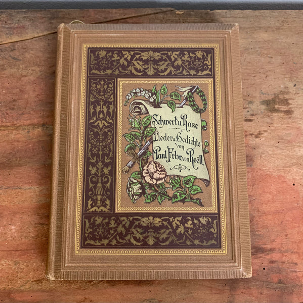 Buch Schwert und Rose von Paul Freiherr von Roëll