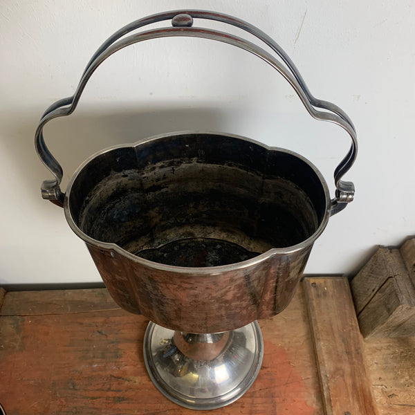 Art Deco Champagnerkühler auf Ständer