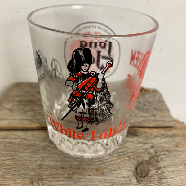 6er Set vintage Whisky Gläser