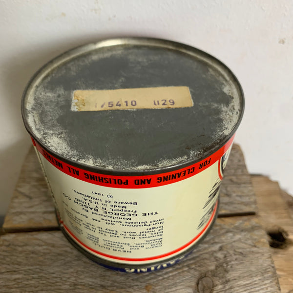 Vintage Blechdose Nevr Dull Polish