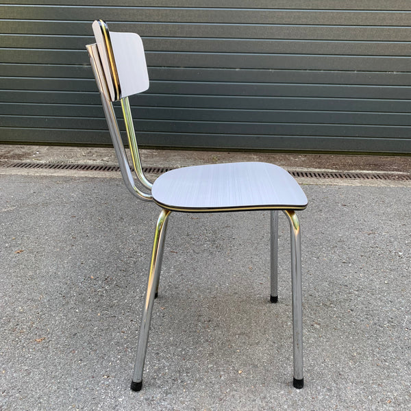 Mid Century 4 Resopal Stühle und Tisch von Formica