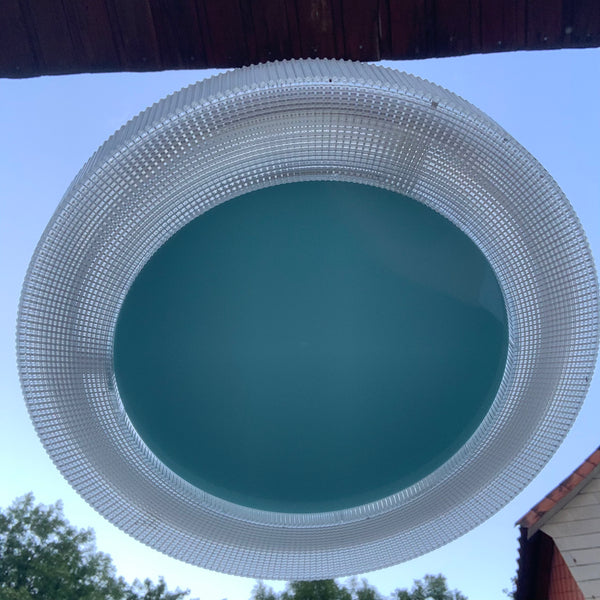 Vintage Deckenlampe Prisma Acryl