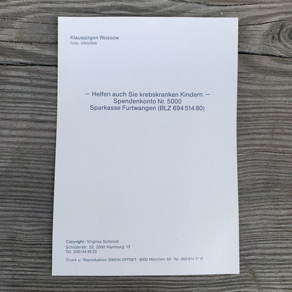 Autogramm Klausjürgen Wussow