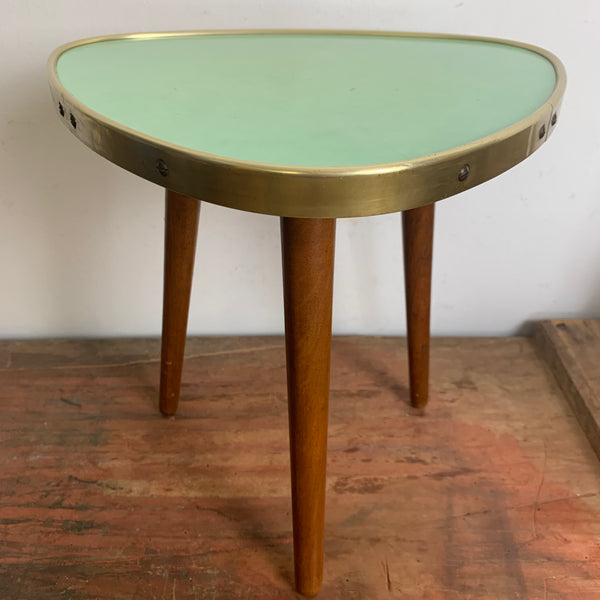 Kleiner Nierentisch / Hocker 50er Jahre