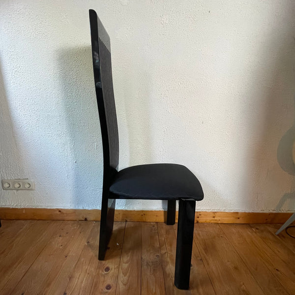 8 Elegante Hochlehnerstühle von Pietro Costantini