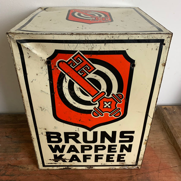Kaffeeschrank von Bruns Wappen Kaffee