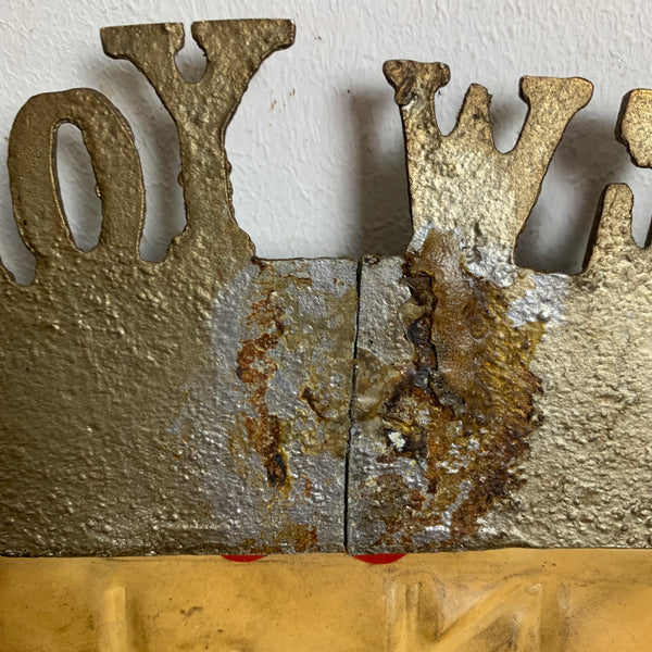Mid Century Nummernschild New York