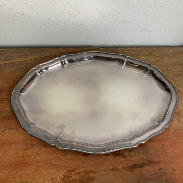 Kleines Silber Tablett von Wilhelm Binder