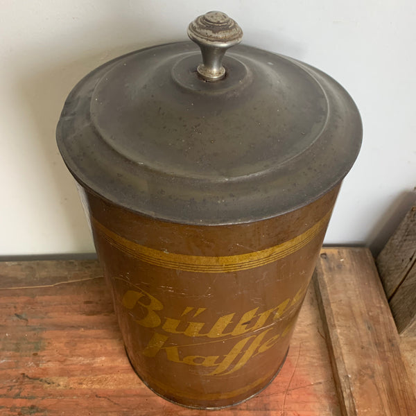 Vintage Blechdose Büttner Kaffee