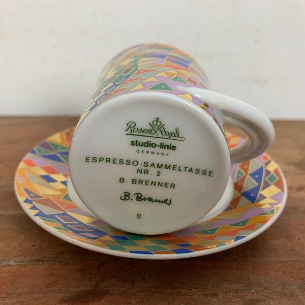 Espresso Sammeltasse von Barbara Brenner für Rosenthal Studio Linie