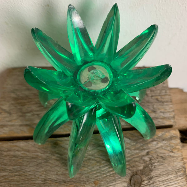 Vintage Kerzenständer Friedel grün