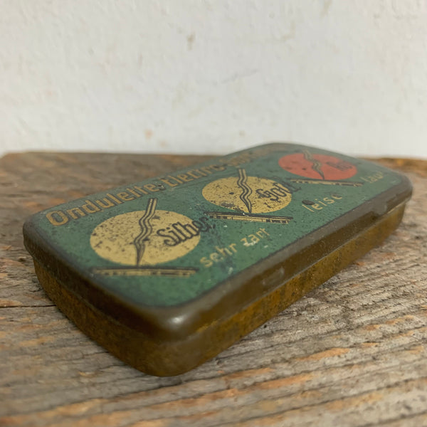 Vintage Blechdose für Grammophonnadeln