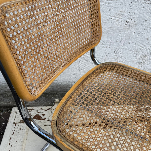 2 Stühle S32 von Marcel Breuer für Thonet