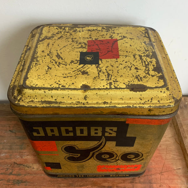 Vintage Blechdose Jacobs Tee
