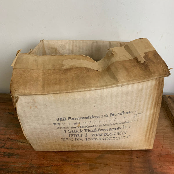 DDR Wählscheiben Telefon Industrie Tischfernsprecher Typ IFT/W