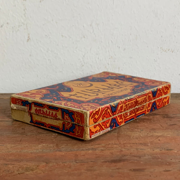 Vintage Zigaretten Schachtel Turmac Orange