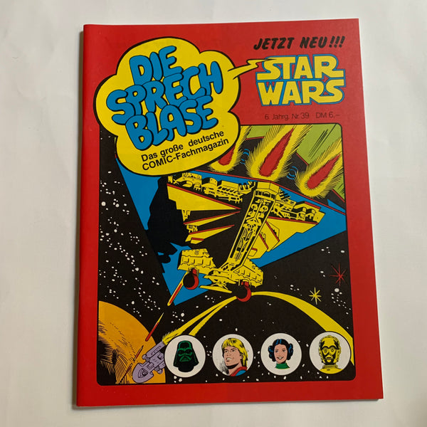 Comic Die Sprechblase 6. Jahrgang Nr. 39