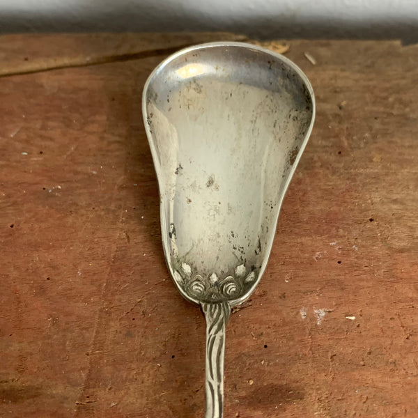 Zuckerschaufel Rose 800er Silber
