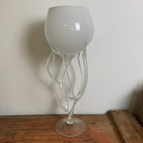 Vintage Jellyfish Vase Schale