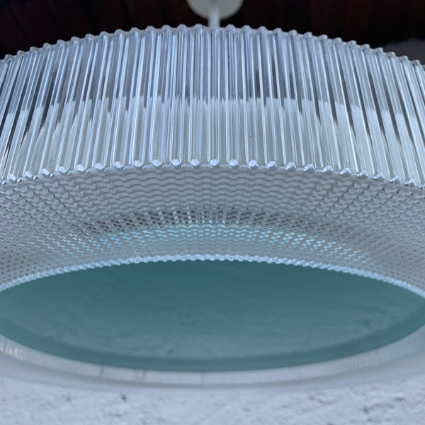Vintage Deckenlampe Prisma Acryl