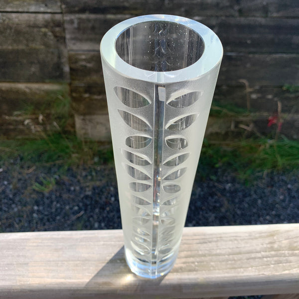 Vintage Stangenvase von Christinenhütte