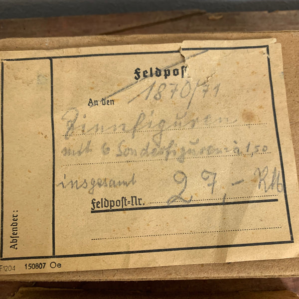 Ein kleines Konvolut Zinnfiguren Soldaten