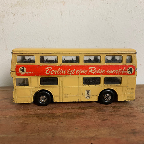 Matchbox Lesney Superkings Doppeldecker Bus BVG Berlin