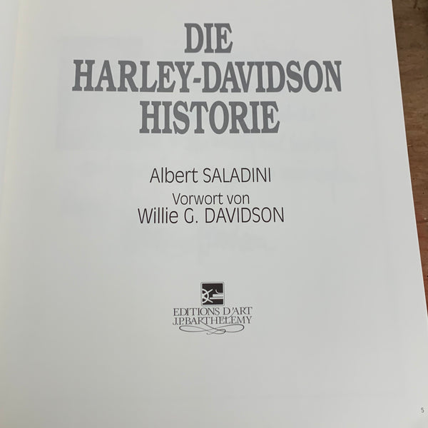 Buch Harley Davidson History