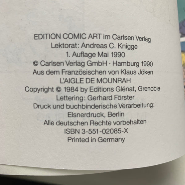 Comic Britta und Colin 5 - Der Adler von Mounrah