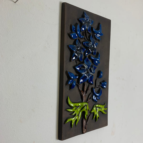Fat Lava Blumen Wandkeramik von Ruscha
