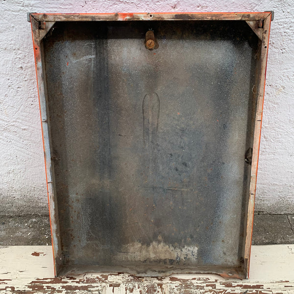 Emaille Schild Seca
