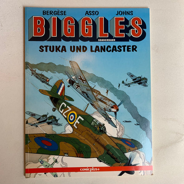Comic Biggles Stuka und Lancaster Sonderband