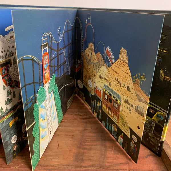 Pop Up Buch Geisterbahn und Zuckerwatte