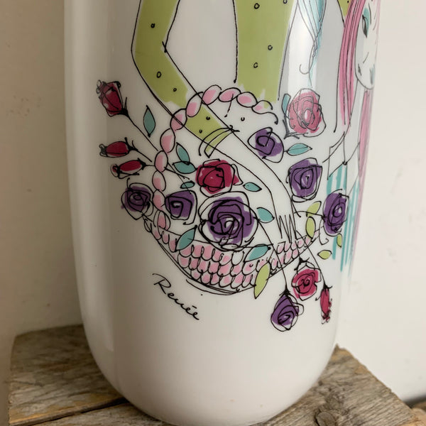 Porzellan Vase von Renée Neue für Hutschenreuther
