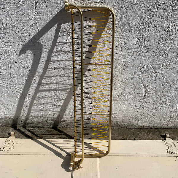 Mid Century Messing Garderobe Hutablage