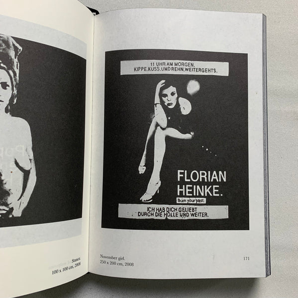 Black Pop Art Werk von Florian Heinke November Girl 2008