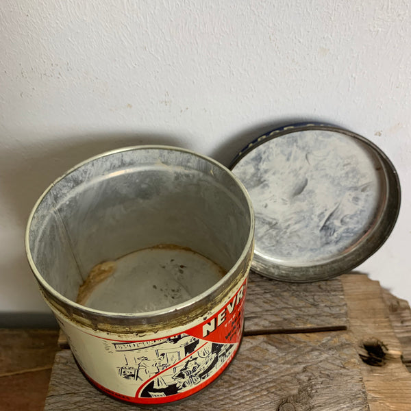 Vintage Blechdose Nevr Dull Polish