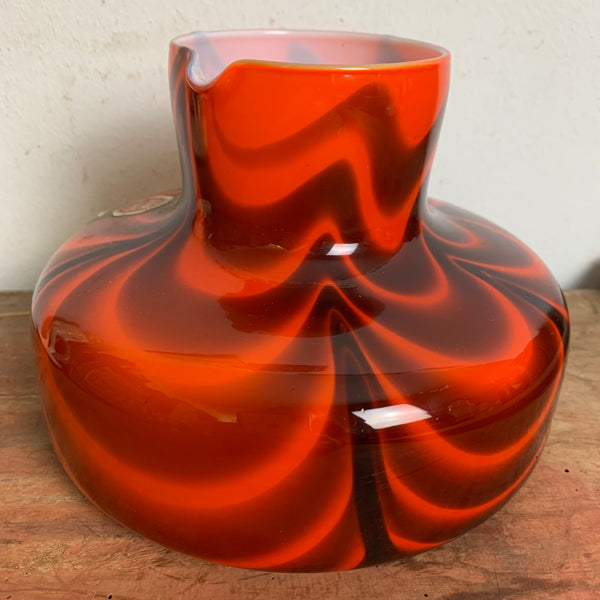 Opaline Florence Vase Vetreria Barieri