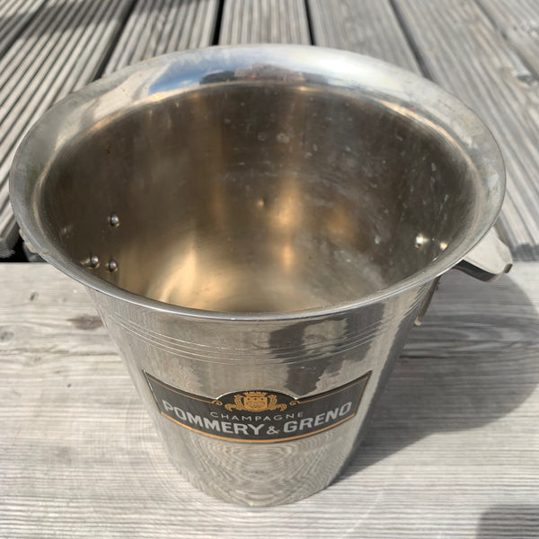 Vintage Champagnerkühler Pommery & Greno