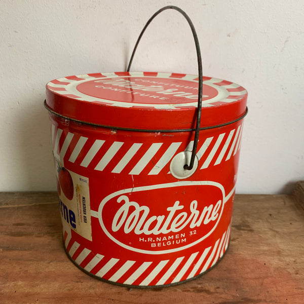 Vintage Blechdose Materne Konfitüre