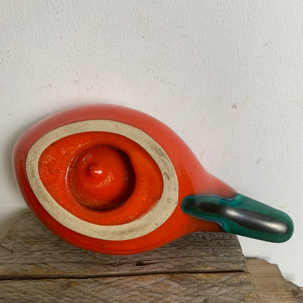 Vintage Keramik Ente Blumenschale