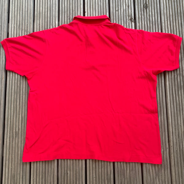 Vintage Lacoste Polohemd Rot