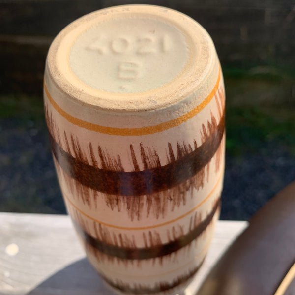 Vintage Keramik Schale und Vase 4021 B von VEB Haldensleben