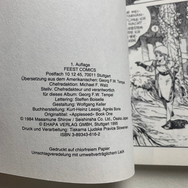 Comic Appleseed Gastfreundschaft 1. Buch, Teil 2