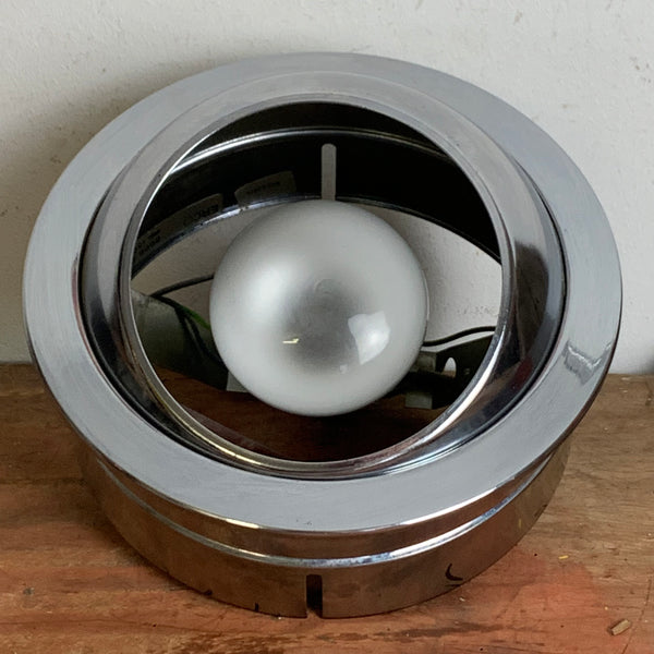 Vintage Einbaustrahler Downlight in Chrom von Erco Leuchten
